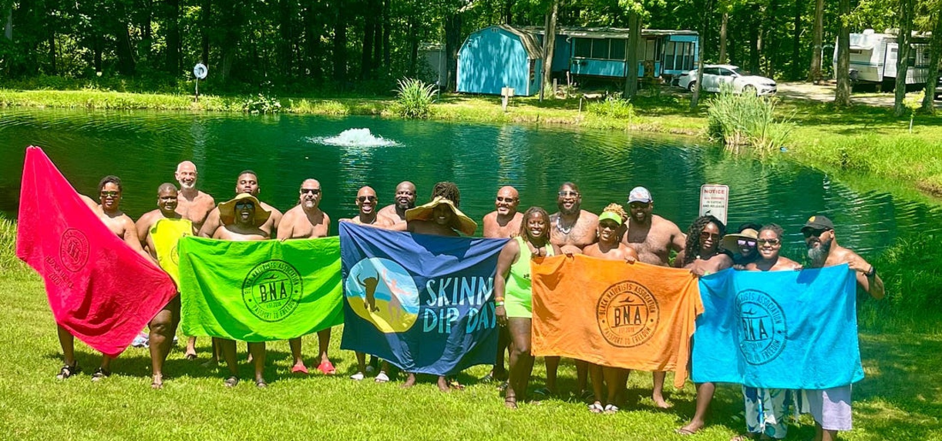 Skinny Dip Day team spotlight: Black Naturists Association